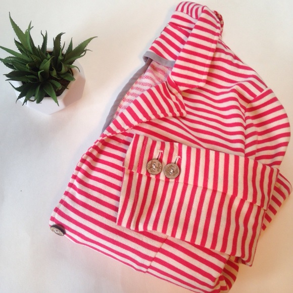 Anthropologie Olive & Oak Striped Women's Blazer - Picture 1 of 8